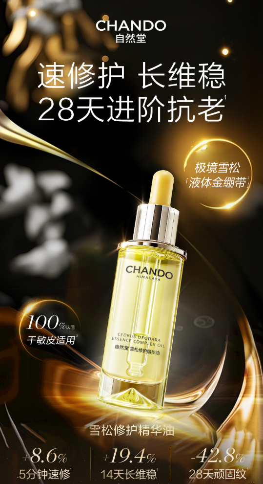 有没有什么适合睡前护肤用的抗老精华油？2026年自然堂雪松精华油全维解读